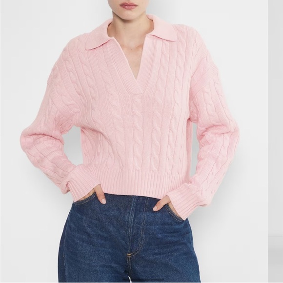 Sunday Best Cable Knit Brown Sweater - Picture 2 of 8